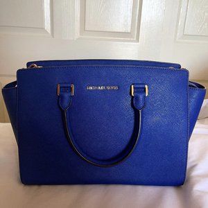 Michael Kors Selma Large Saffiano Leather Satchel